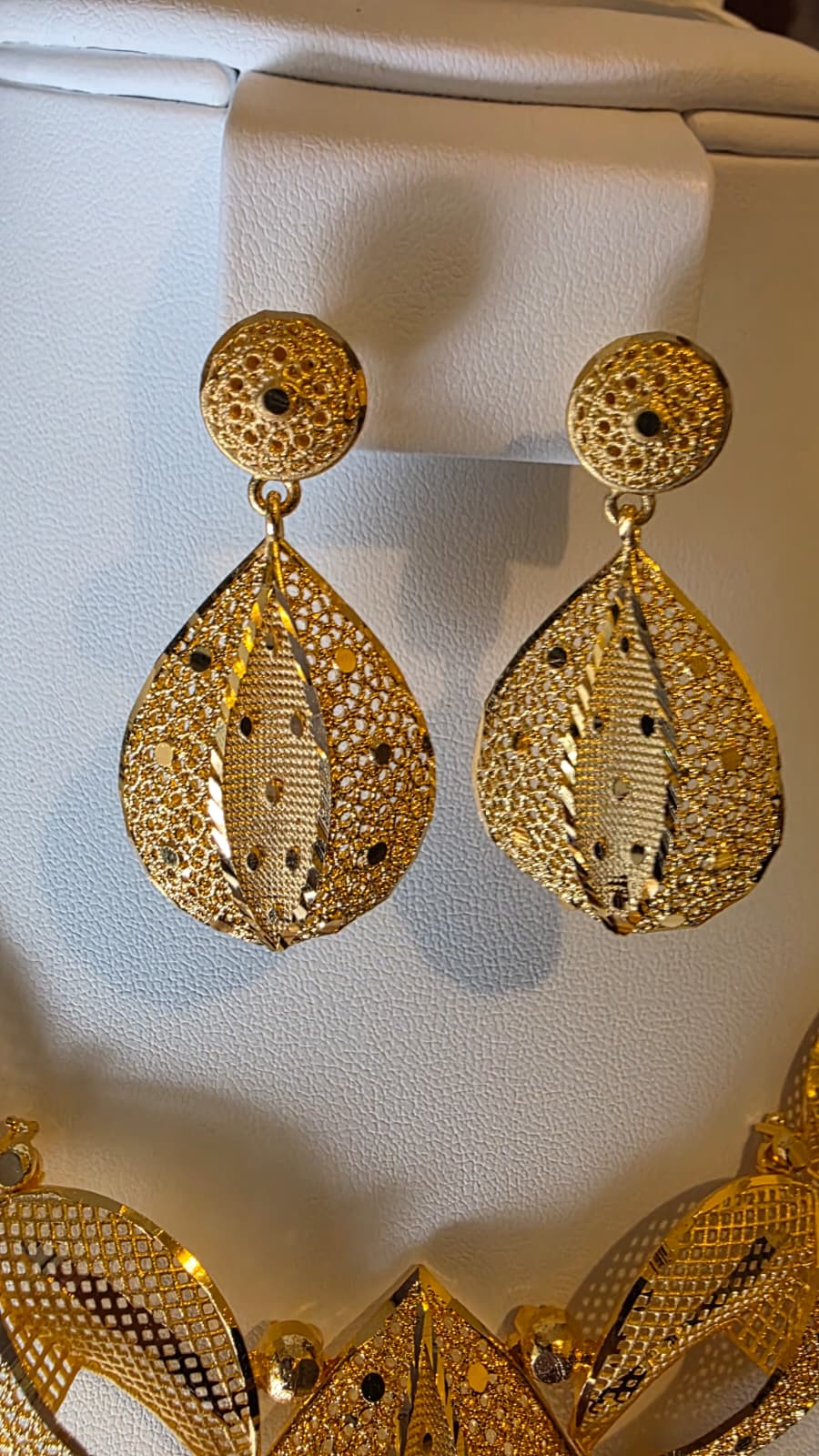 Gold Plated 2PCS CHOKER SET-N-483