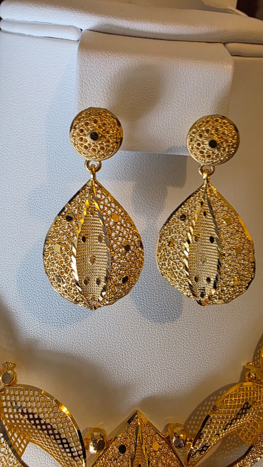Gold Plated 2PCS CHOKER SET-N-483