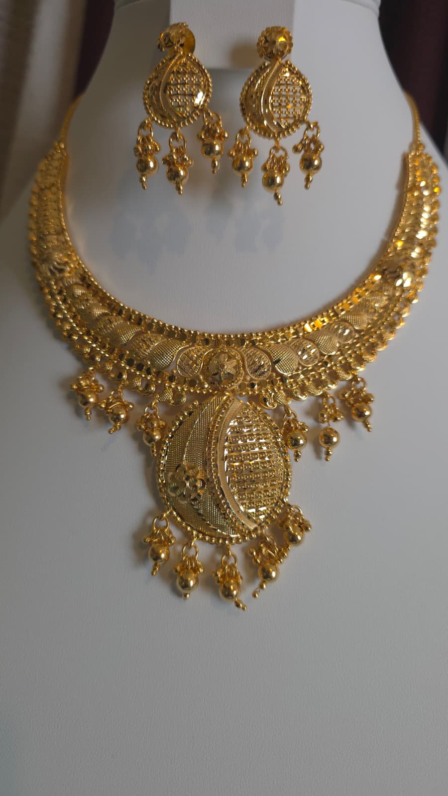 Gold Plated 2 PCS CHOKER SET-N369
