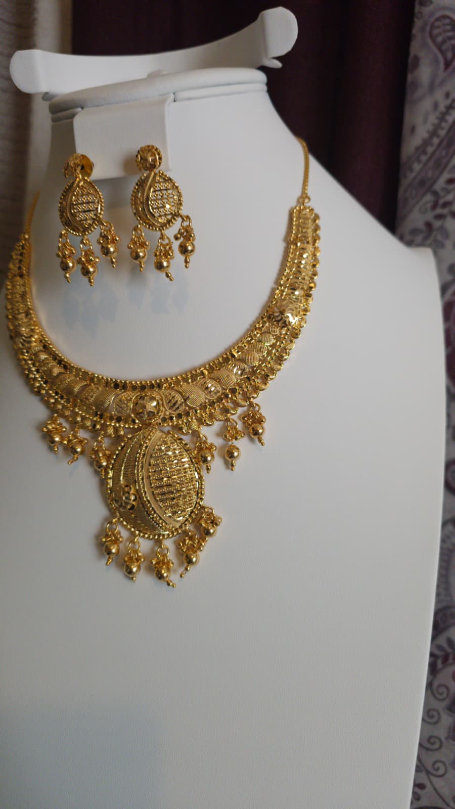 Gold Plated 2 PCS CHOKER SET-N369