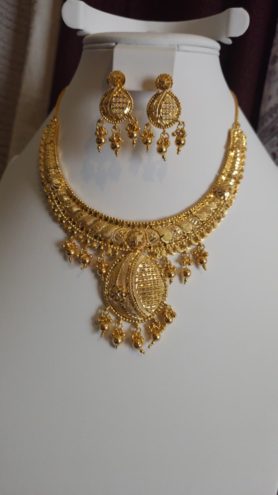 Gold Plated 2 PCS CHOKER SET-N369