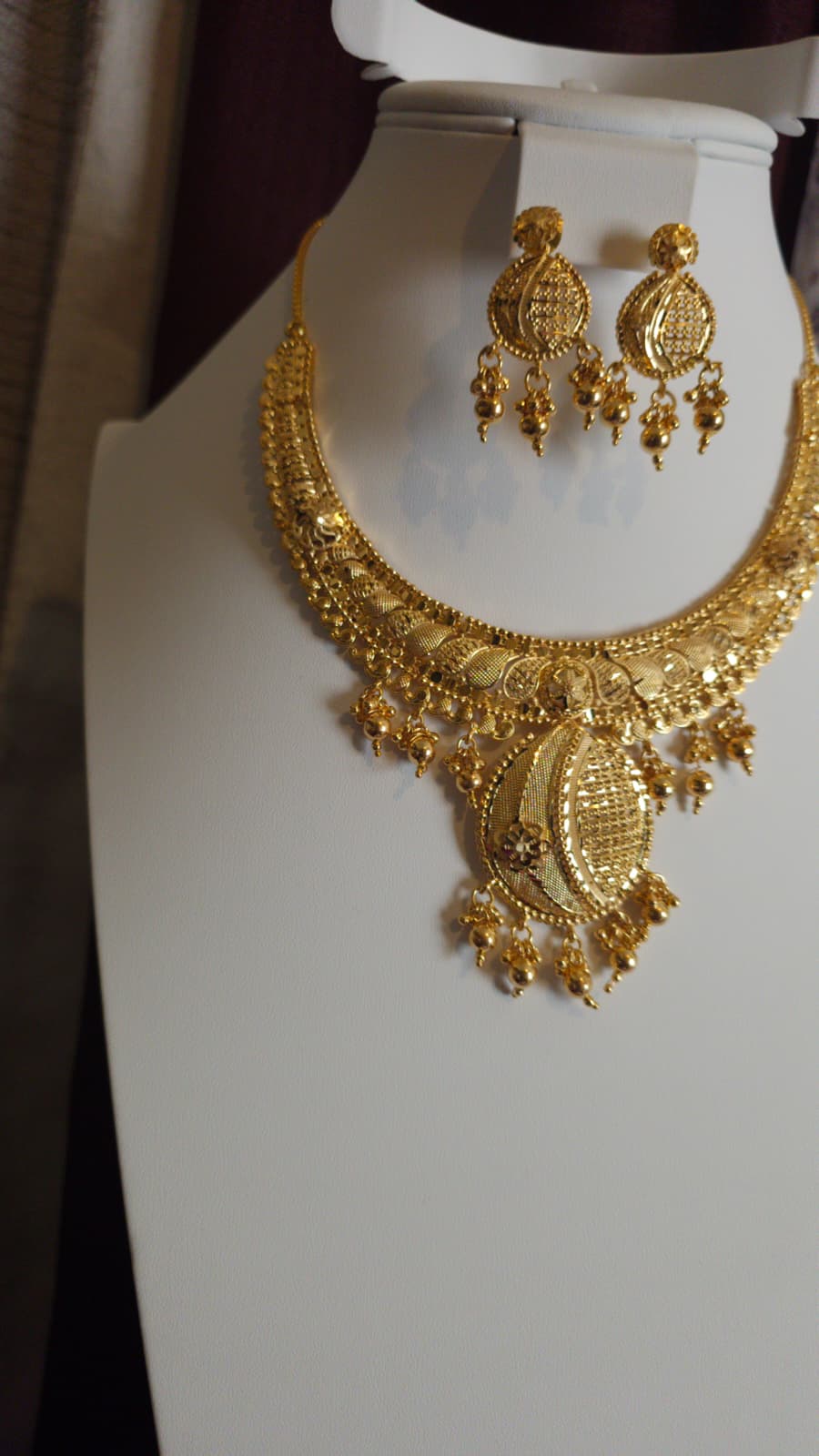 Gold Plated 2 PCS CHOKER SET-N369