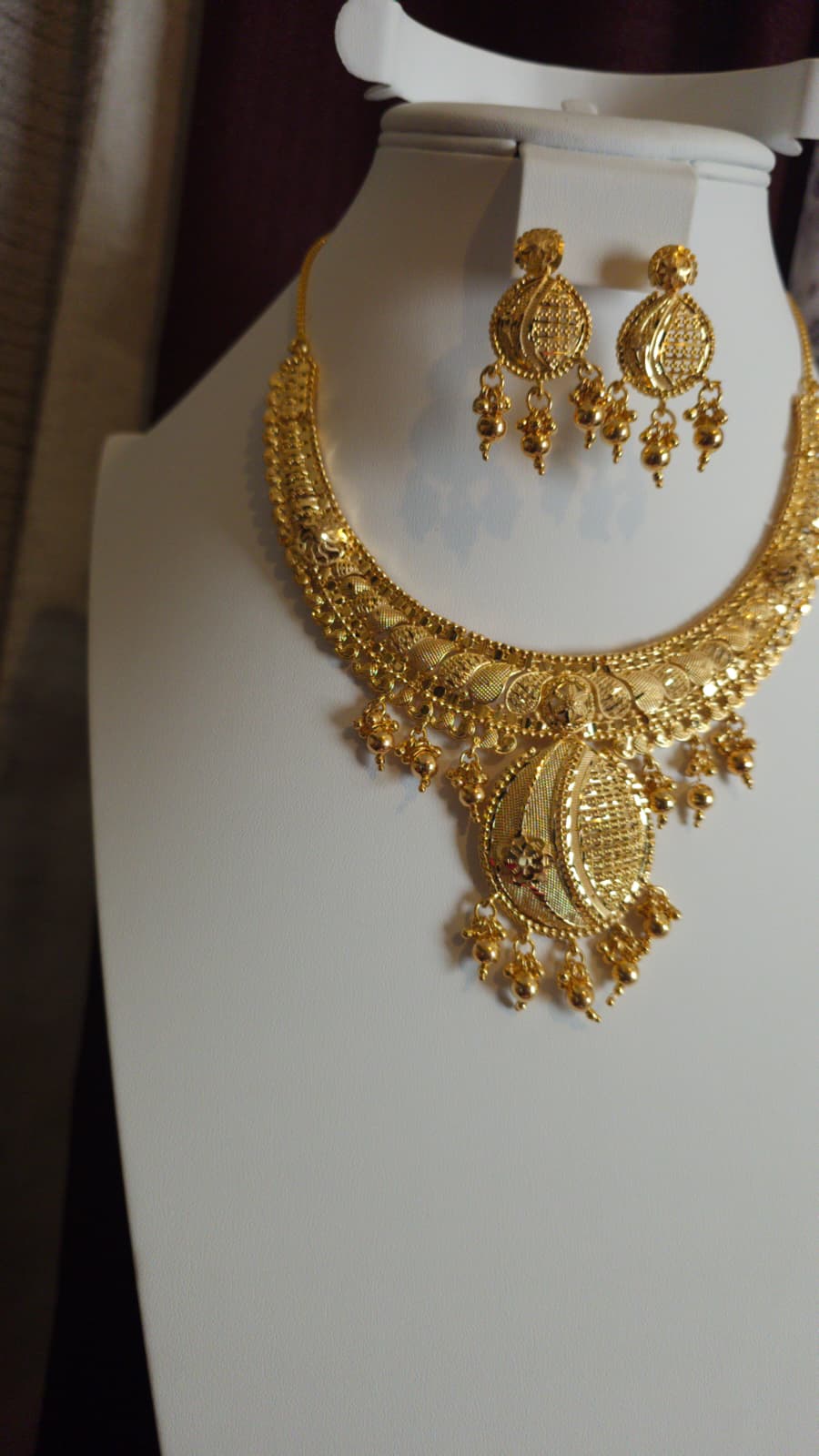 Gold Plated 2 PCS CHOKER SET-N369