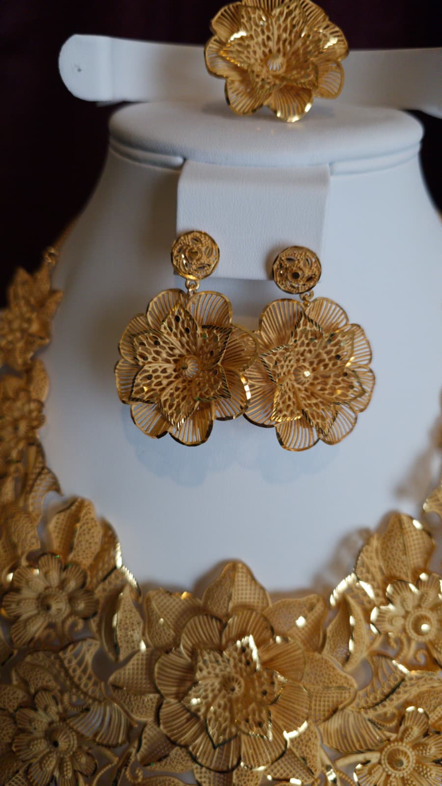 Gold Plated 3 PCS CHOKER SET-N126