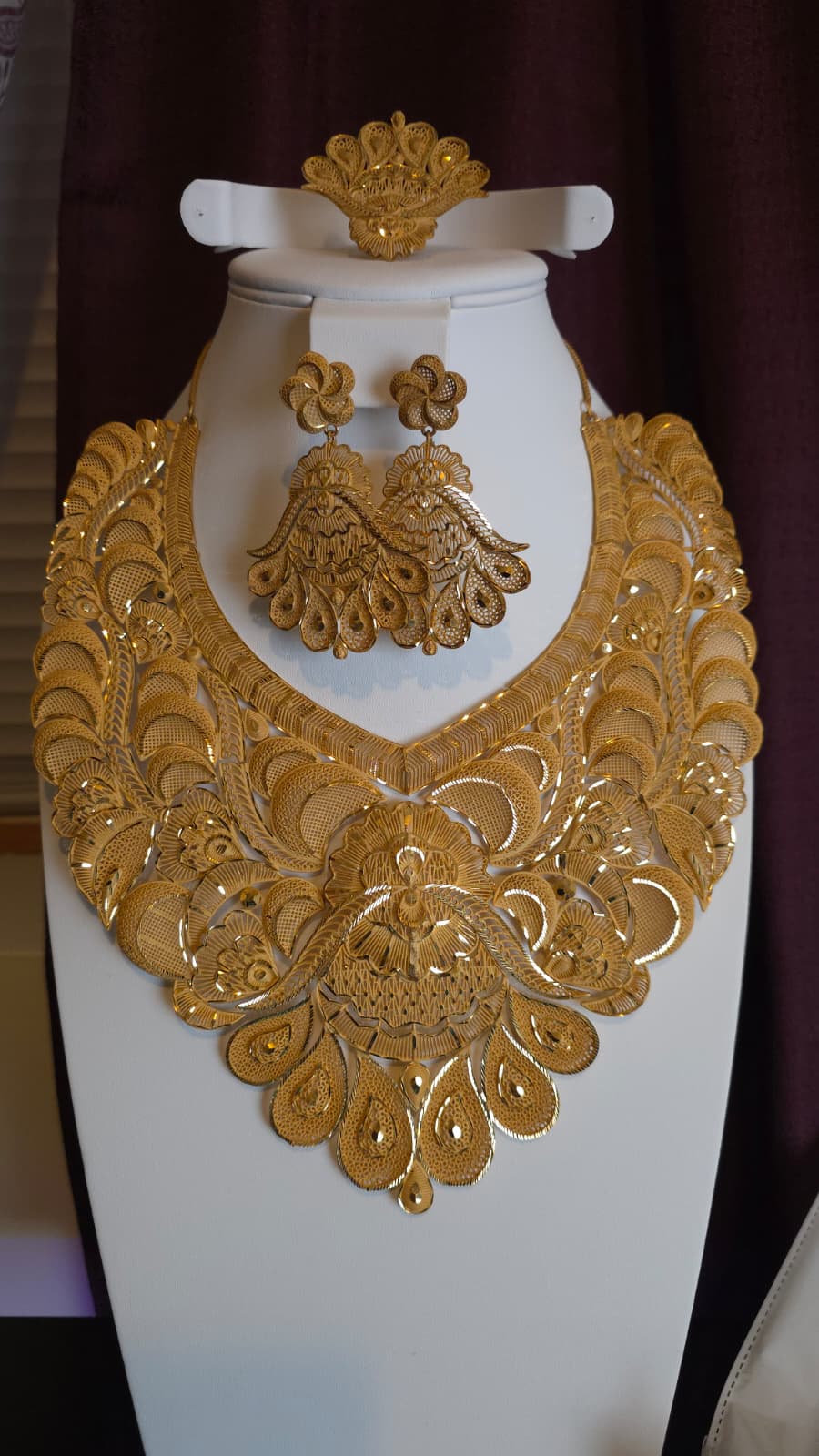 Gold Plated 3 PCS CHOKER SET-N132