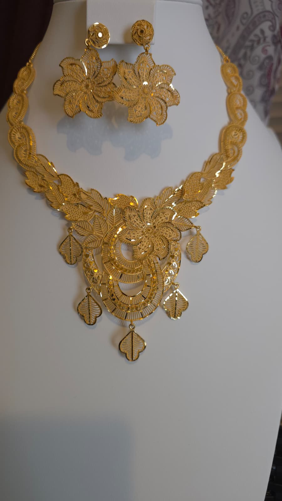 Gold Plated 3 PCS CHOKER SET-N135