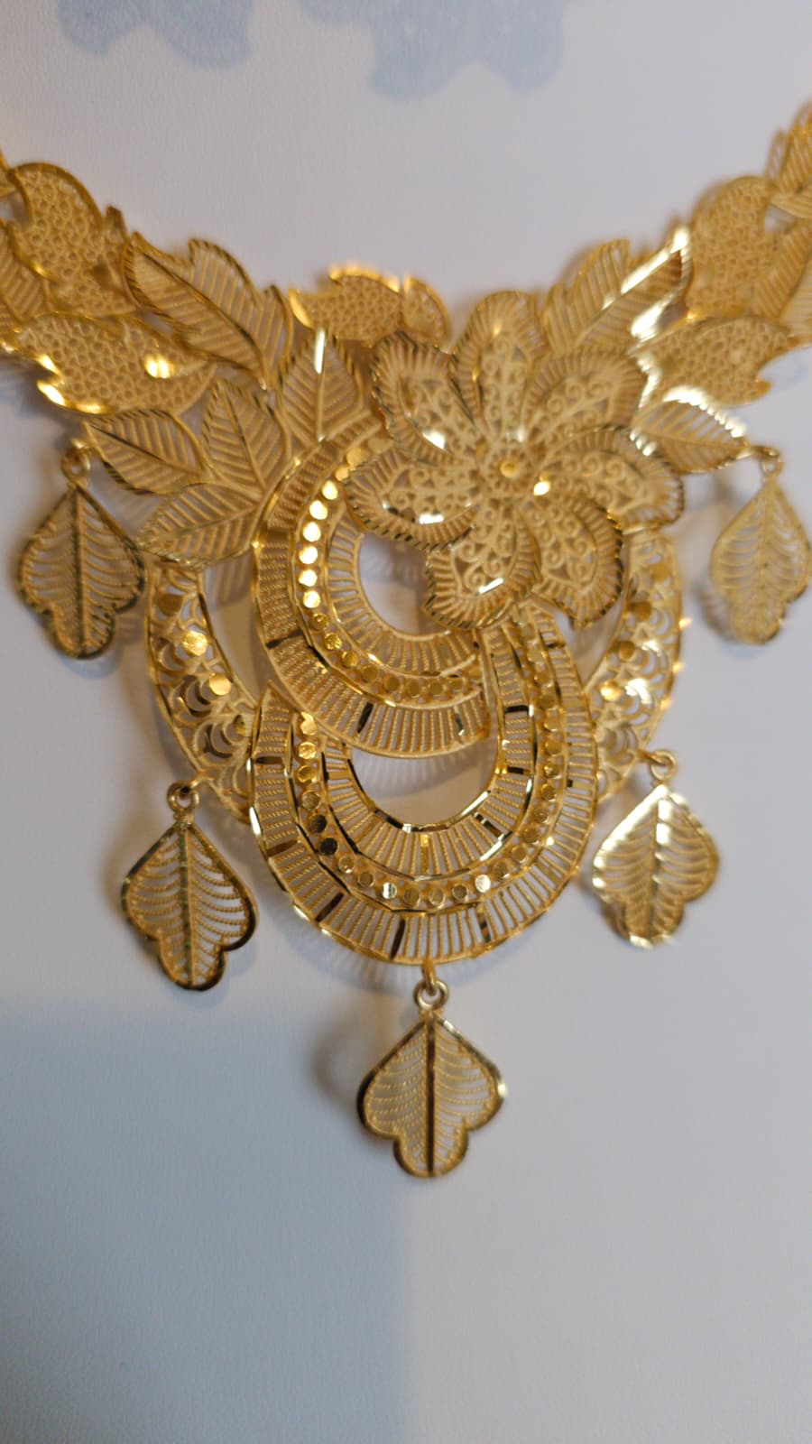 Gold Plated 3 PCS CHOKER SET-N135