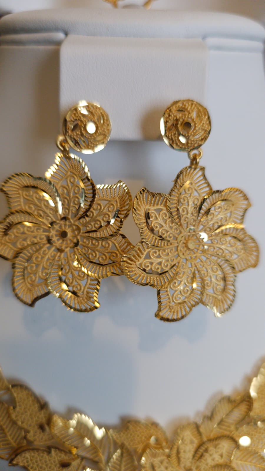 Gold Plated 3 PCS CHOKER SET-N135
