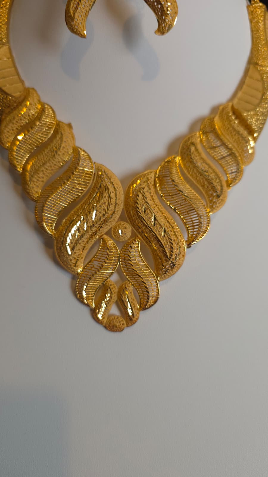 Gold Plated 3 PCS CHOKER SET-N451