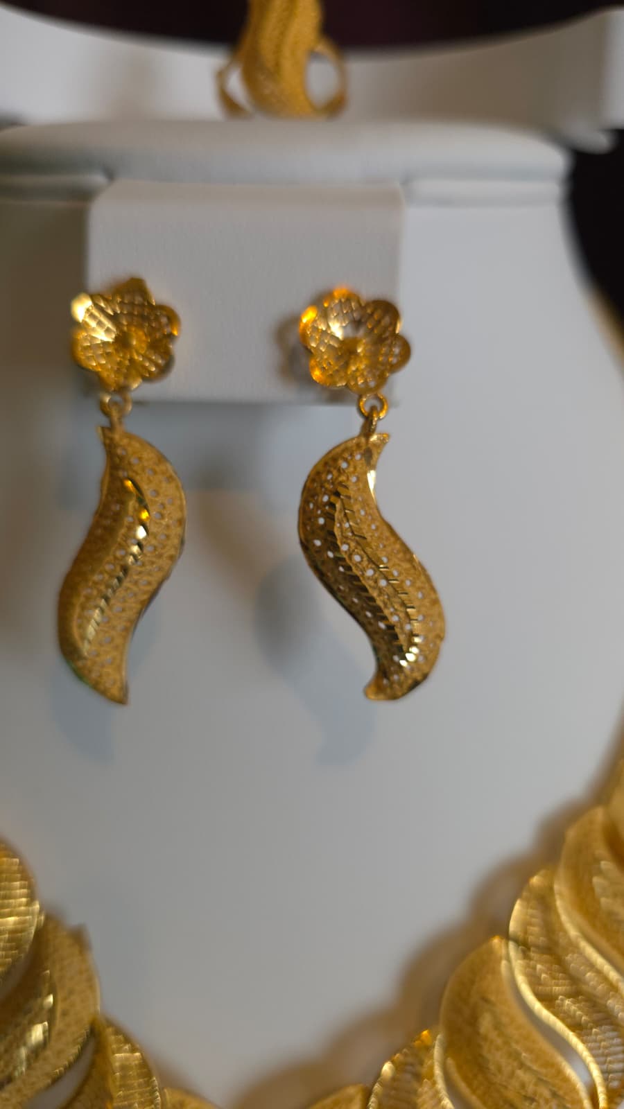 Gold Plated 3 PCS CHOKER SET-N451