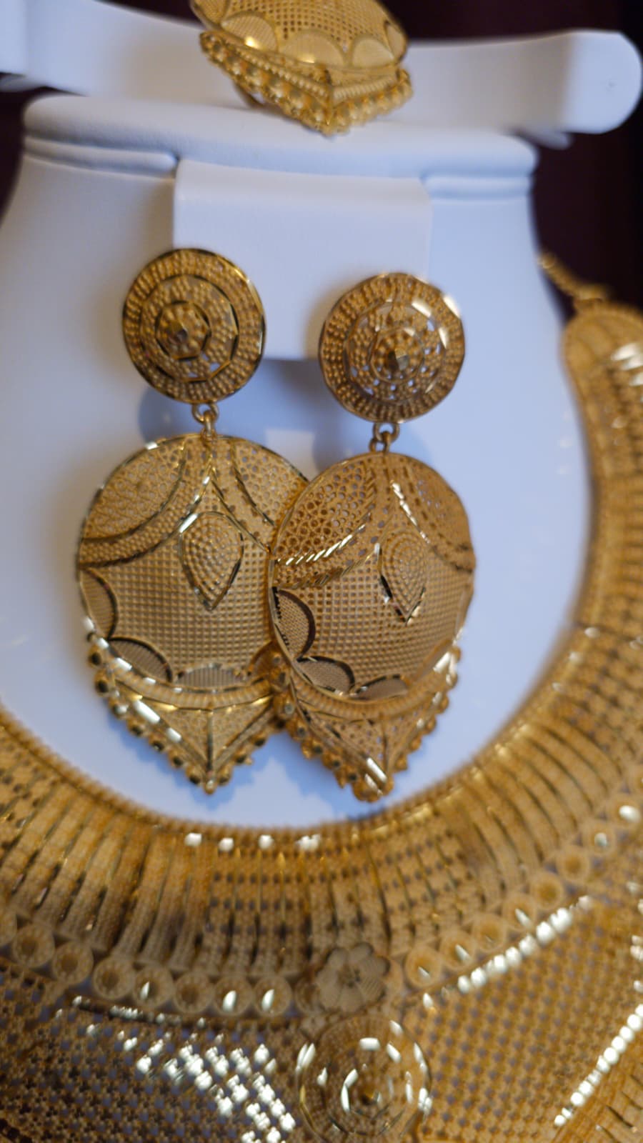 Gold Plated 3 PCS CHOKER SET-N456
