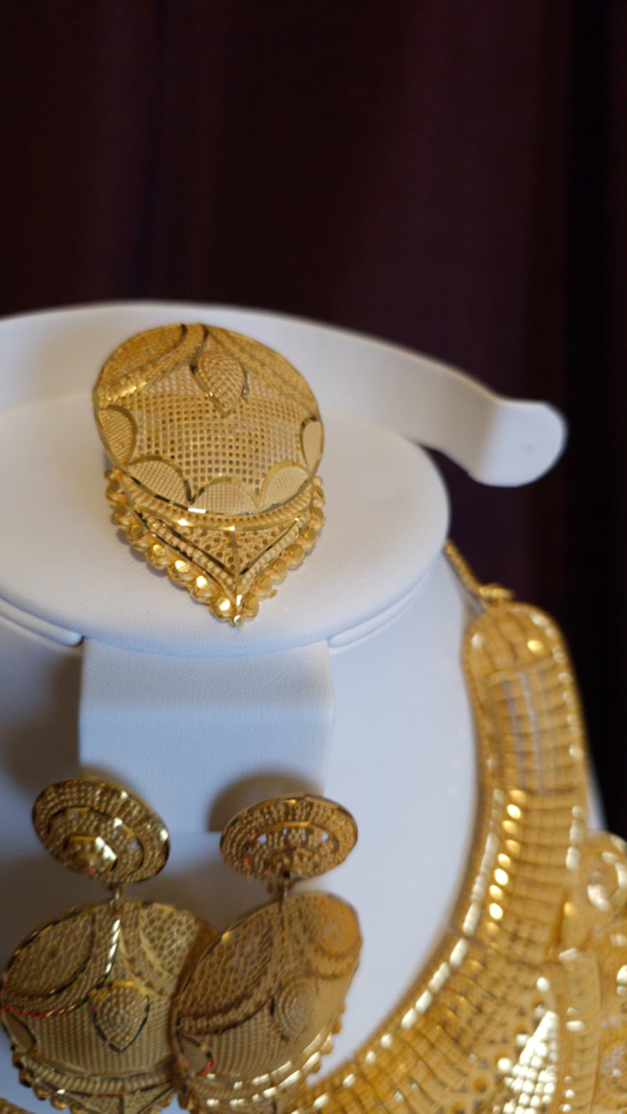 Gold Plated 3 PCS CHOKER SET-N456