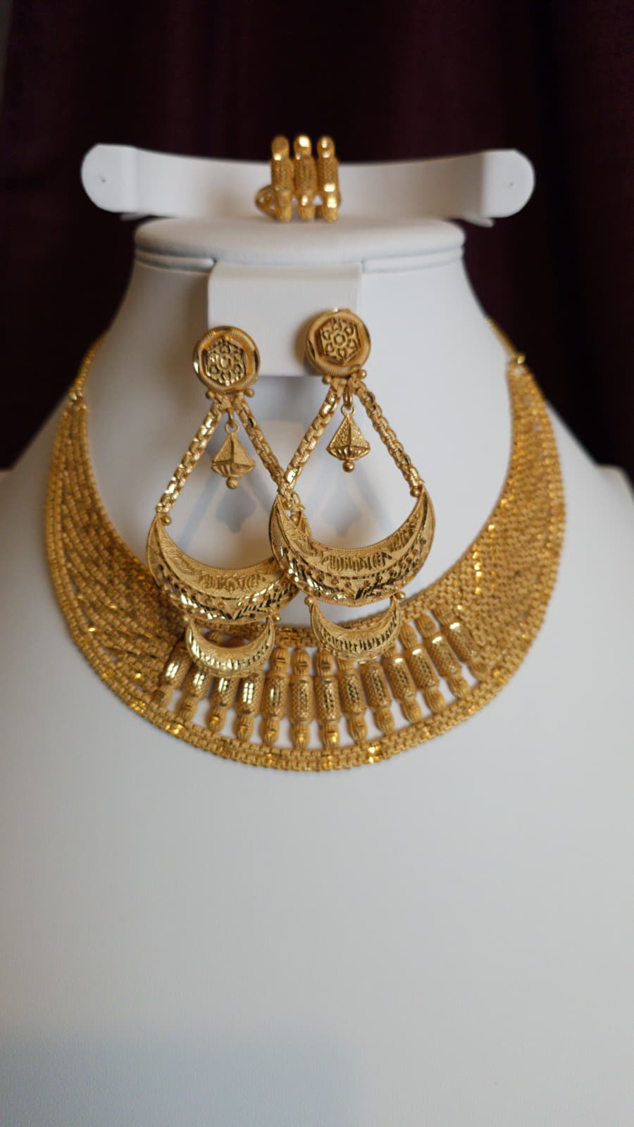 Gold Plated 3 PCS CHOKER SET- N516