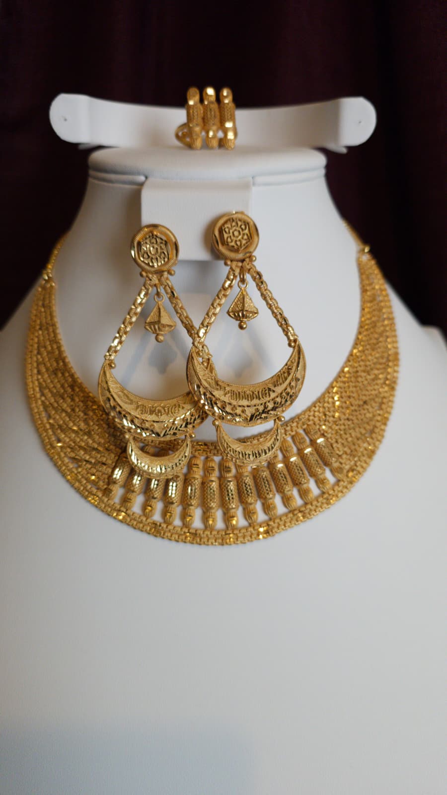 Gold Plated 3 PCS CHOKER SET- N516
