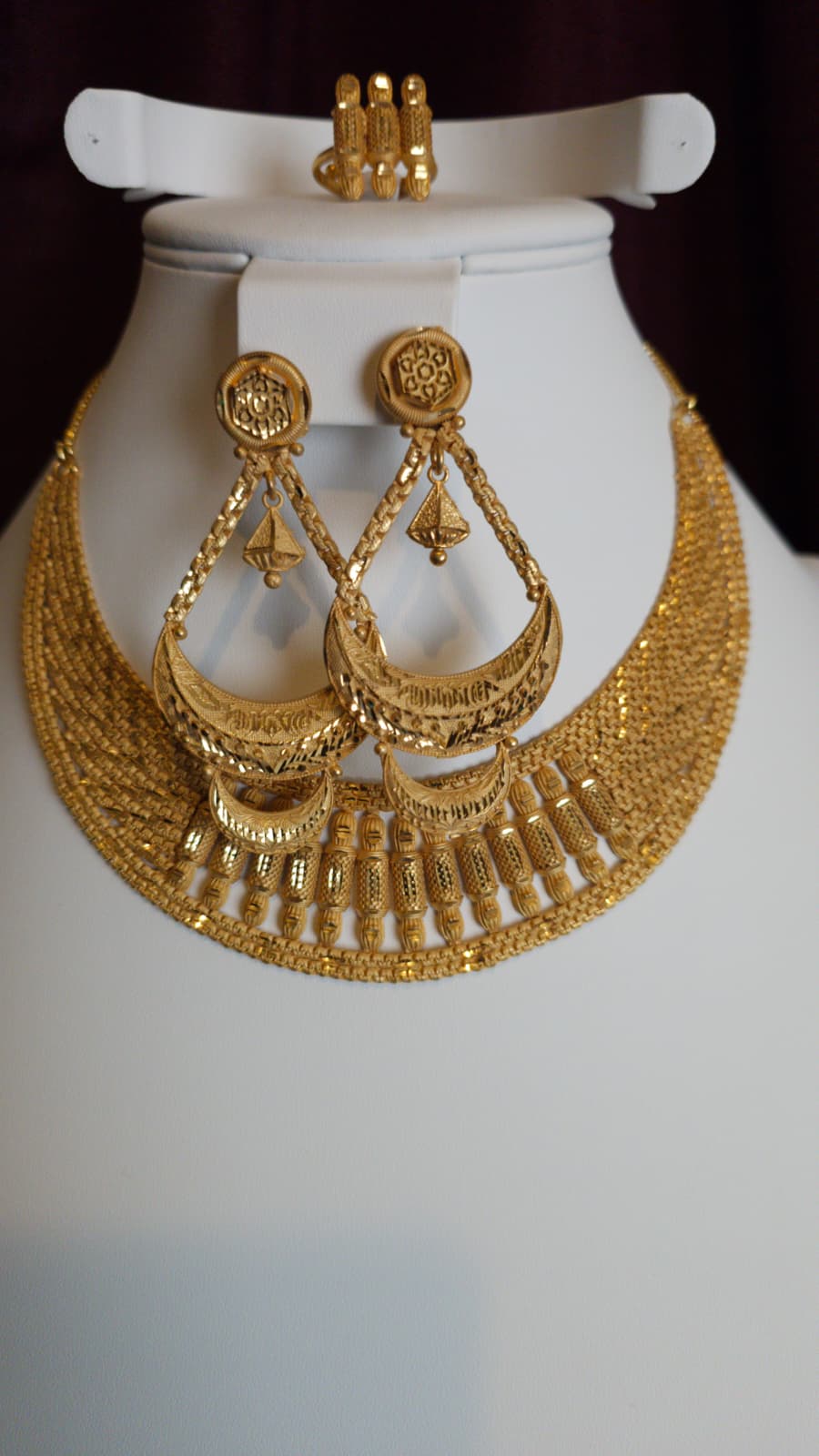 Gold Plated 3 PCS CHOKER SET- N516