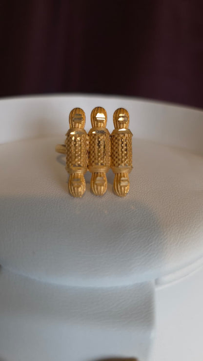 Gold Plated 3 PCS CHOKER SET- N516