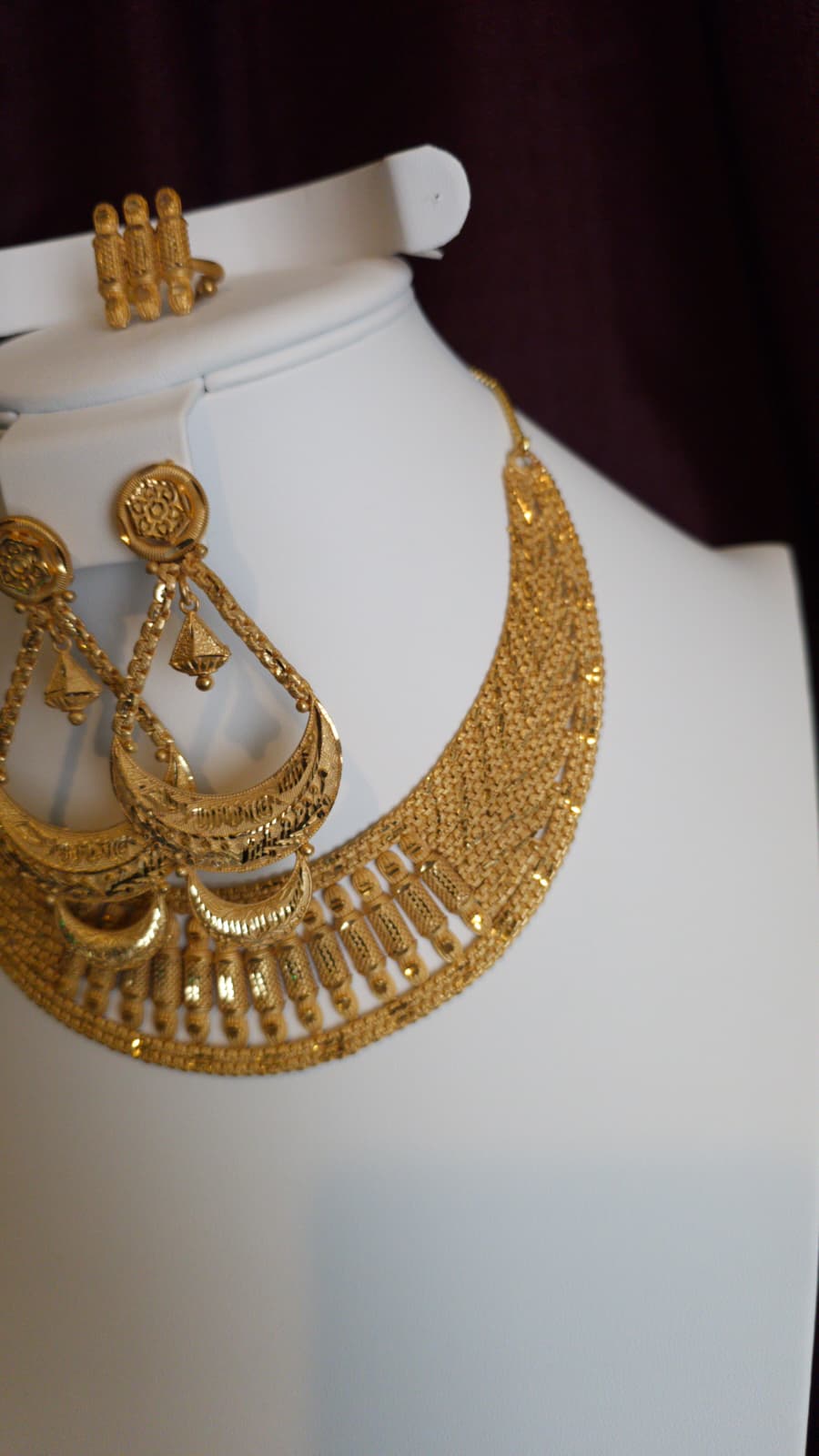 Gold Plated 3 PCS CHOKER SET- N516