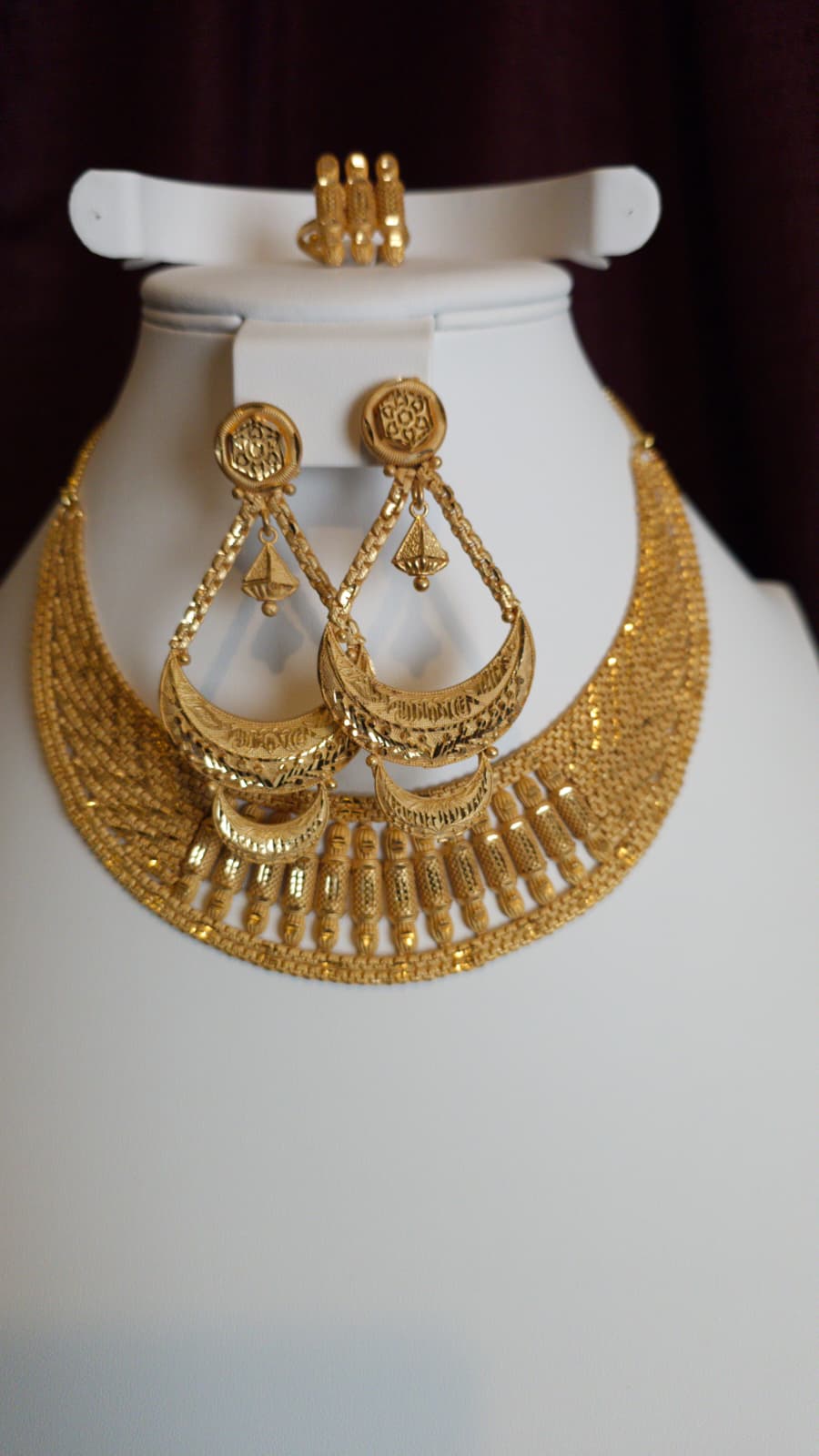 Gold Plated 3 PCS CHOKER SET- N516