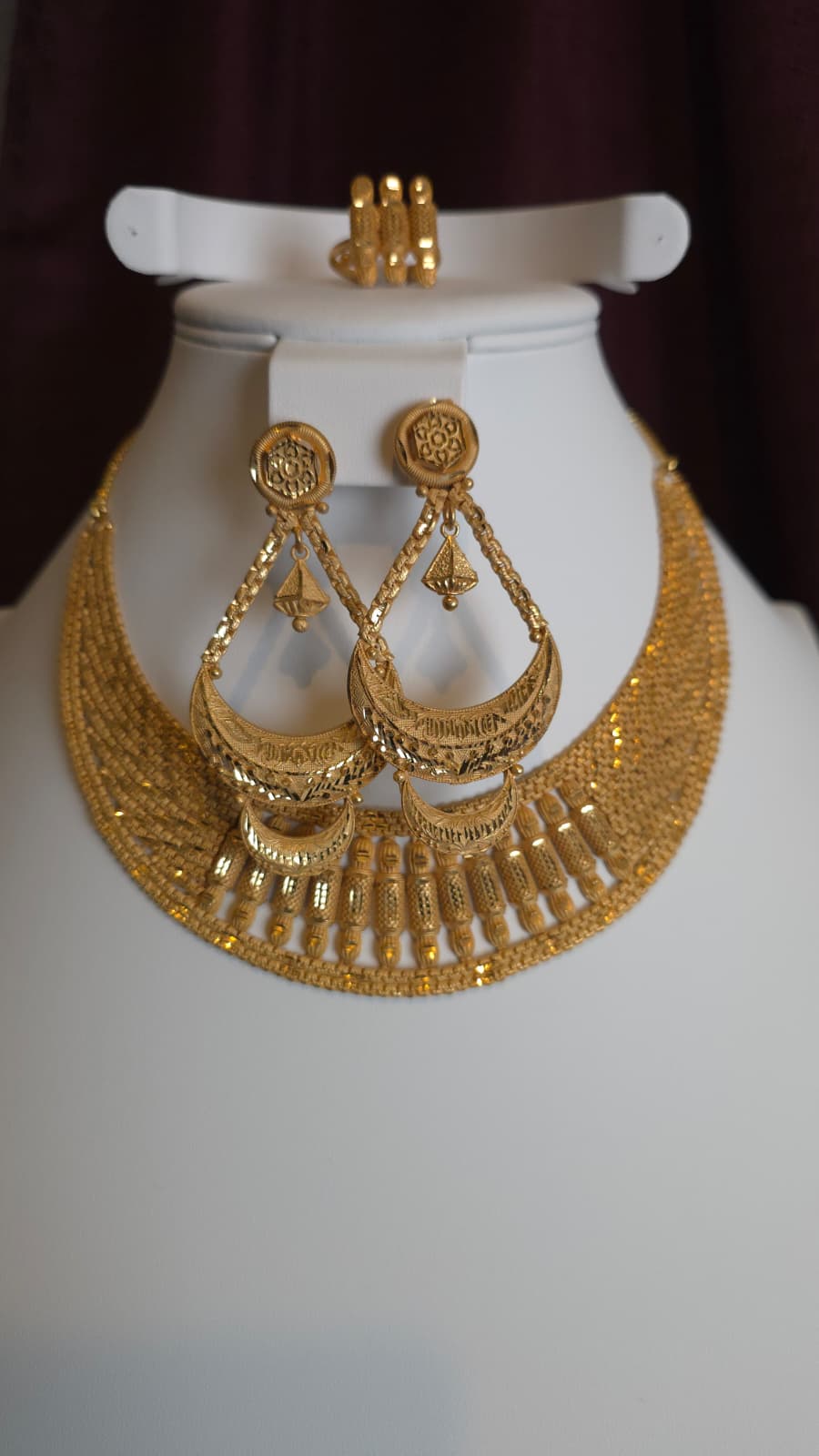 Gold Plated 3 PCS CHOKER SET- N516
