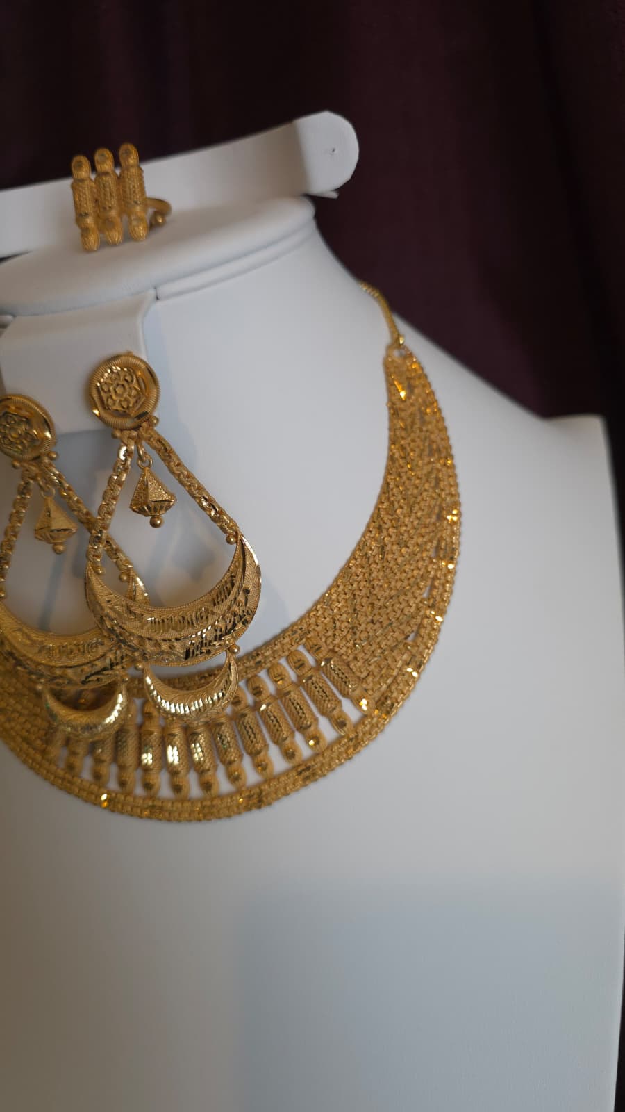 Gold Plated 3 PCS CHOKER SET- N516