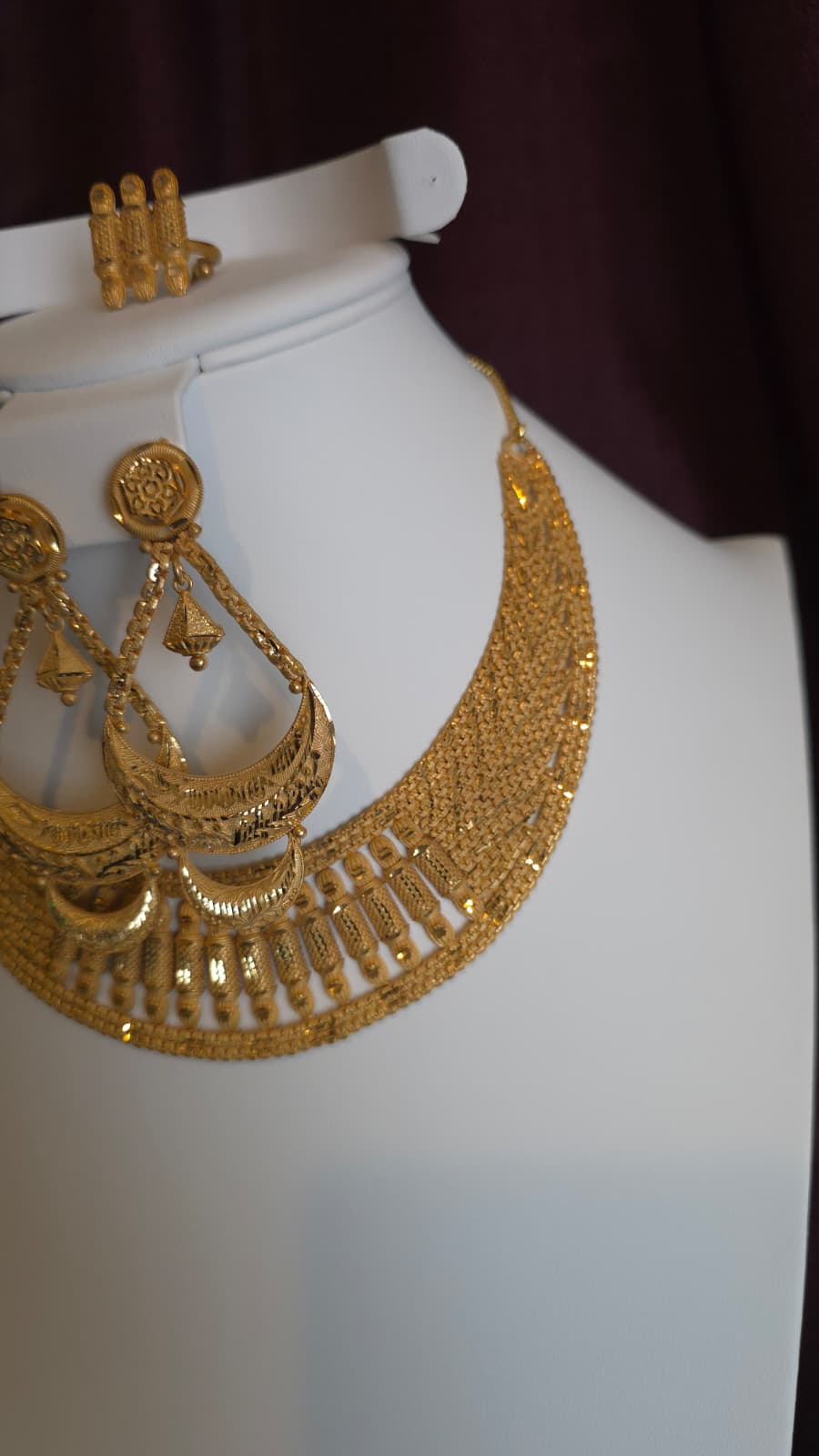Gold Plated 3 PCS CHOKER SET- N516