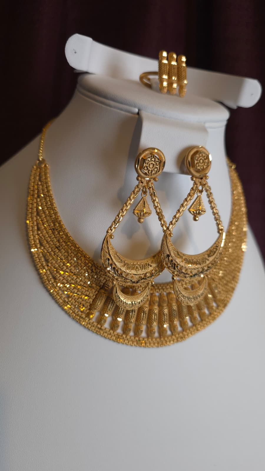 Gold Plated 3 PCS CHOKER SET- N516