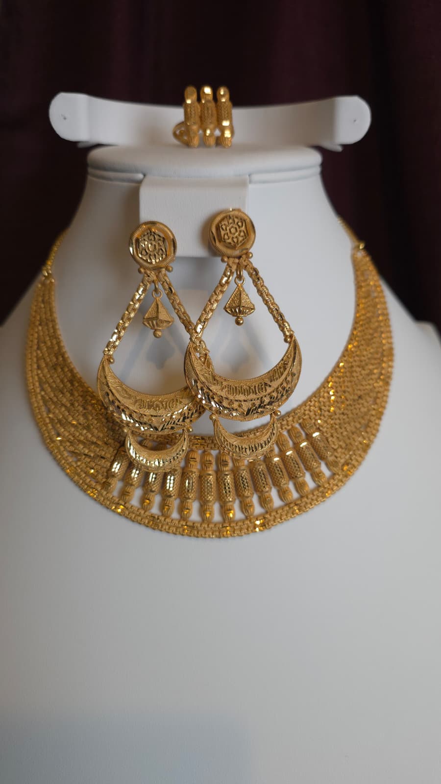 Gold Plated 3 PCS CHOKER SET- N516