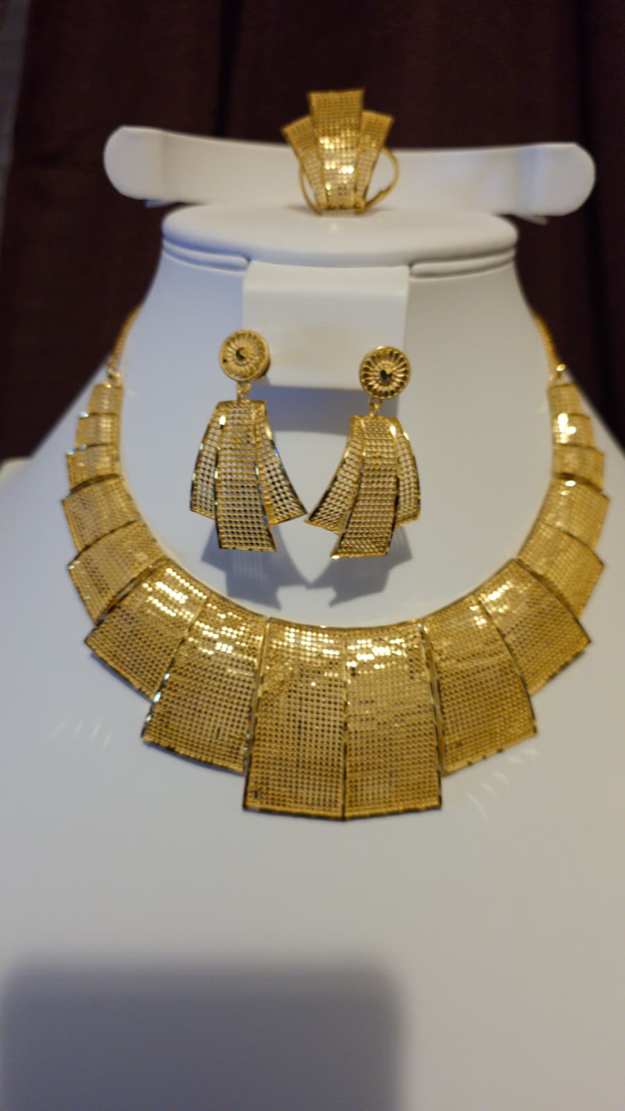Gold Plated 3 PCS CHOKER SET-N524