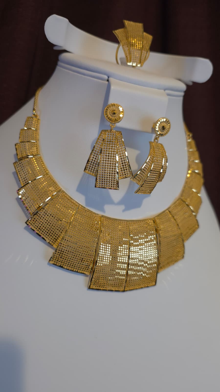 Gold Plated 3 PCS CHOKER SET-N524