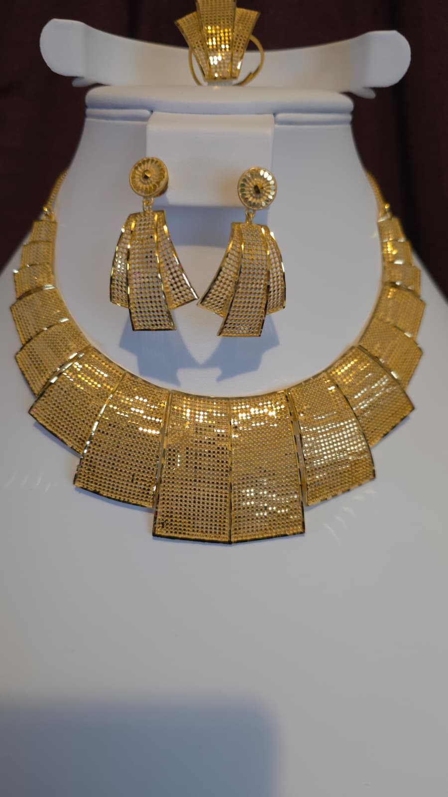 Gold Plated 3 PCS CHOKER SET-N524