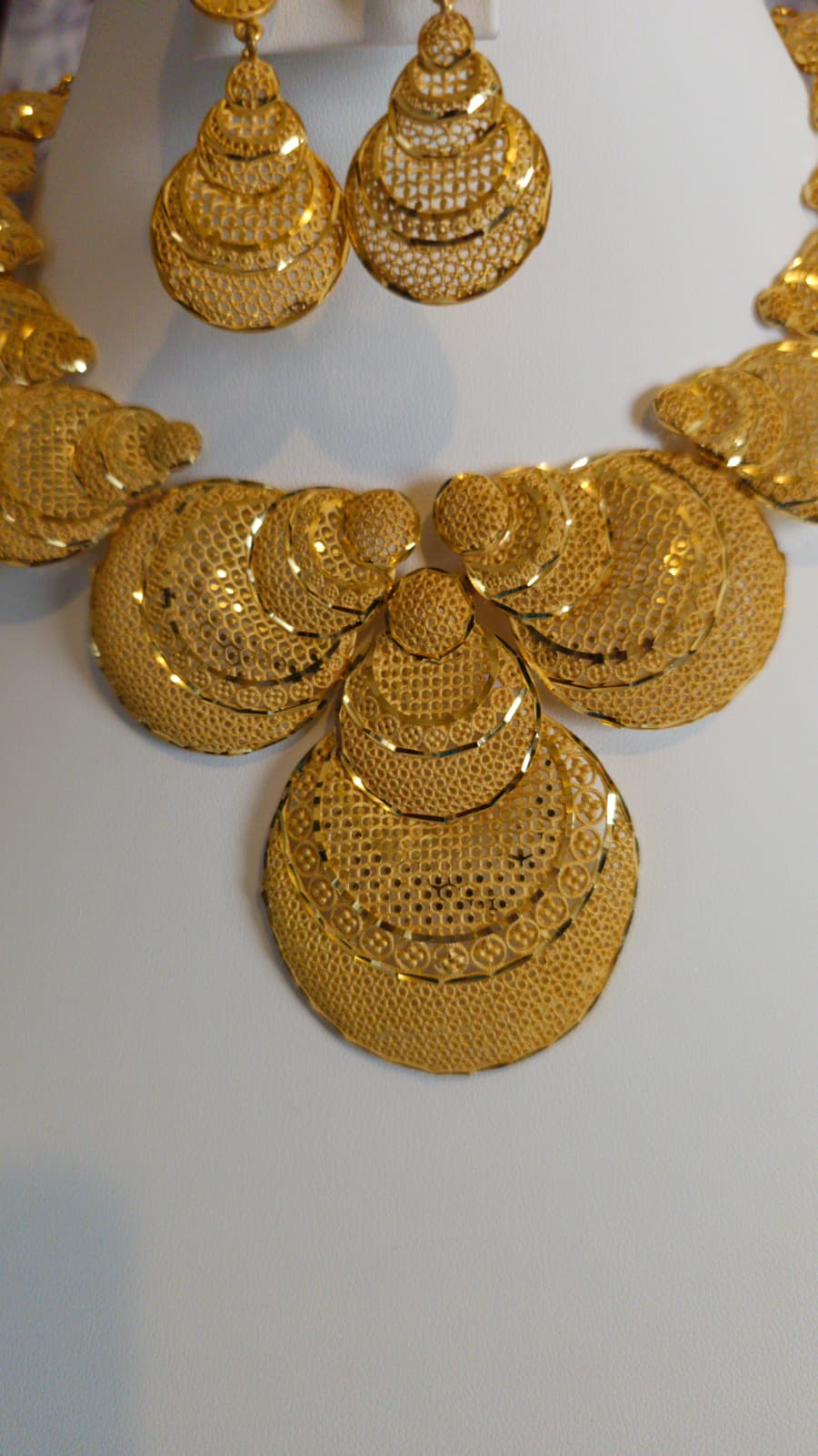 Gold Plated 3 PCS CHOKER SET-N525
