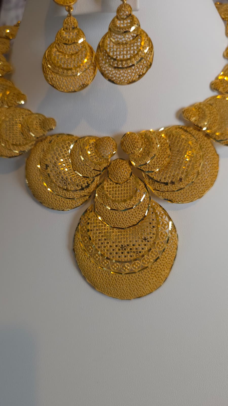 Gold Plated 3 PCS CHOKER SET-N525