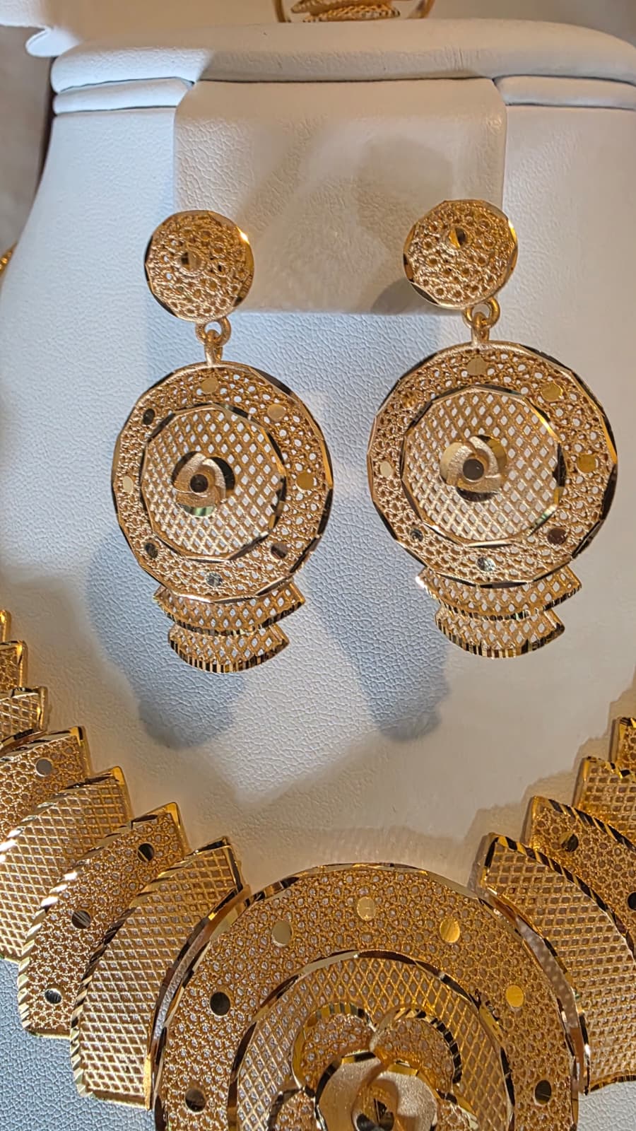 Gold Plated 3 PCS CHOKER SET-N543