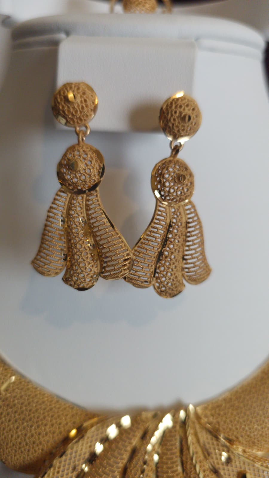 Gold Plated 3 PCS CHOKER SET-N552