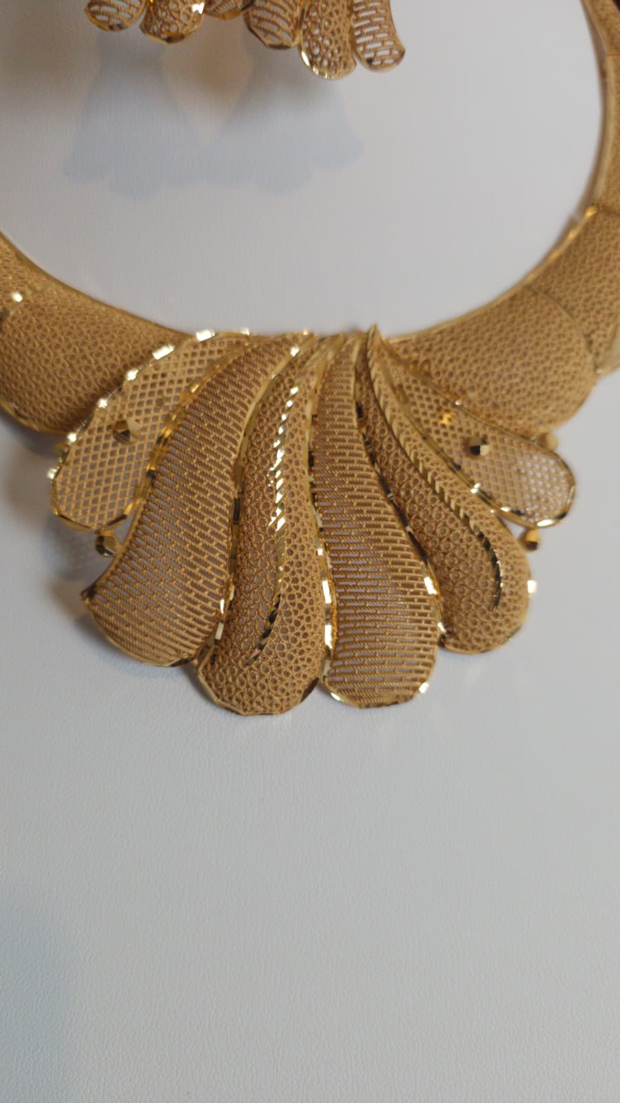 Gold Plated 3 PCS CHOKER SET-N552