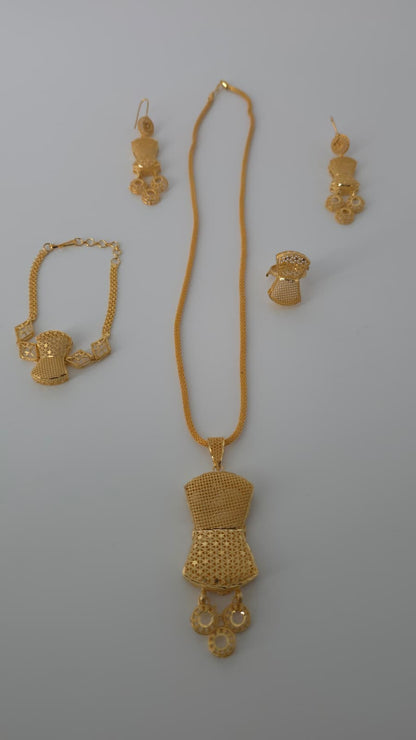 Sautoir 4pcs Necklace Set-L182