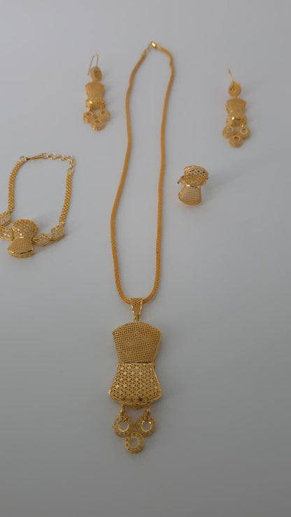 Sautoir 4pcs Necklace Set-L182