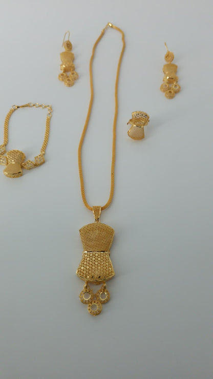 Sautoir 4pcs Necklace Set-L182