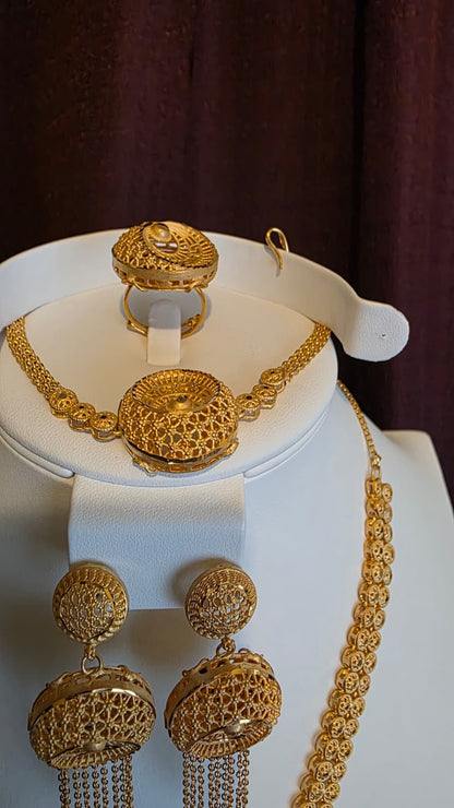 Sautoir 4pcs Necklace Set-L221