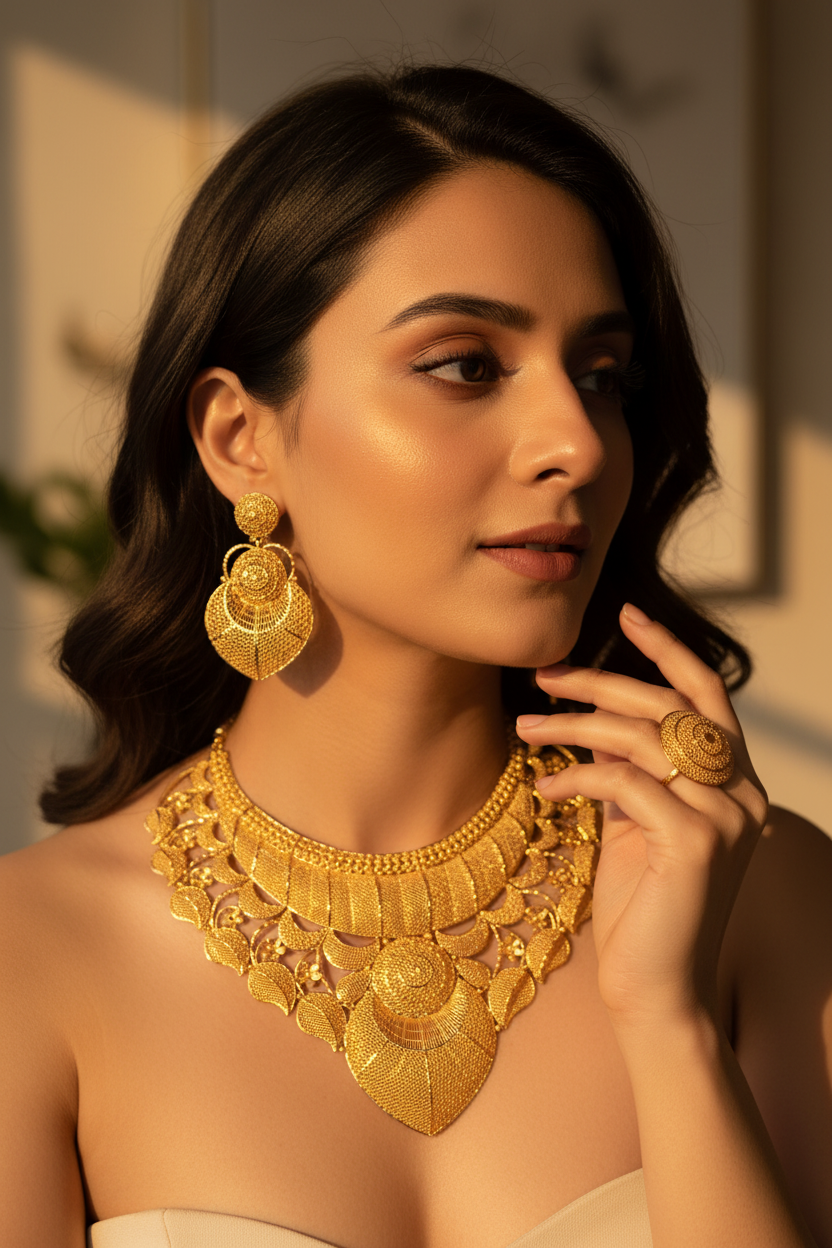 Close-up with golden hour lighting